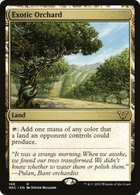 Exotic Orchard - Commander: Kamigawa: Neon Dynasty - Magic: The Gathering card