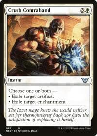 Crush Contraband - Commander: Kamigawa: Neon Dynasty - Magic: The Gathering card