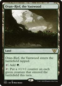 Oran-Rief, the Vastwood - Commander: Kamigawa: Neon Dynasty - Magic: The Gathering card
