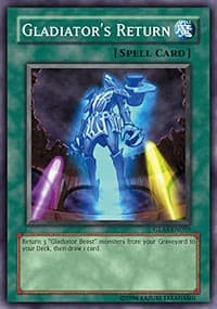 Gladiator's Return - Gladiator's Assault - YuGiOh card