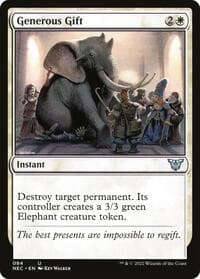 Generous Gift - Commander: Kamigawa: Neon Dynasty - Magic: The Gathering card