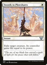 Swords to Plowshares - Commander: Kamigawa: Neon Dynasty - Magic: The Gathering card