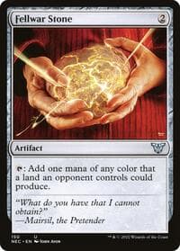 Fellwar Stone - Commander: Kamigawa: Neon Dynasty - Magic: The Gathering card