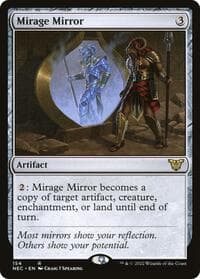 Mirage Mirror - Commander: Kamigawa: Neon Dynasty - Magic: The Gathering card