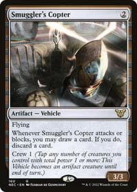 Smuggler's Copter - Commander: Kamigawa: Neon Dynasty - Magic: The Gathering card