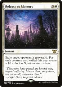 Release to Memory - Commander: Kamigawa: Neon Dynasty - Magic: The Gathering card