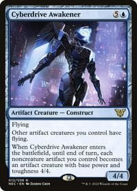 Cyberdrive Awakener - Commander: Kamigawa: Neon Dynasty - Magic: The Gathering card