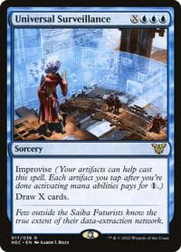 Universal Surveillance - Commander: Kamigawa: Neon Dynasty - Magic: The Gathering card