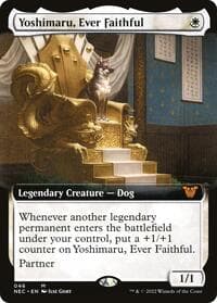 Yoshimaru, Ever Faithful (Extended Art) - Commander: Kamigawa: Neon Dynasty - Magic: The Gathering card
