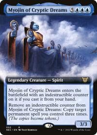 Myojin of Cryptic Dreams (Extended Art) - Commander: Kamigawa: Neon Dynasty - Magic: The Gathering card