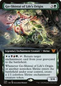 Go-Shintai of Life's Origin (Extended Art) - Commander: Kamigawa: Neon Dynasty - Magic: The Gathering card