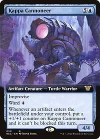 Kappa Cannoneer (Extended Art) - Commander: Kamigawa: Neon Dynasty - Magic: The Gathering card
