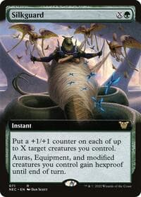 Silkguard (Extended Art) - Commander: Kamigawa: Neon Dynasty - Magic: The Gathering card