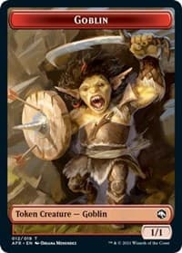 Goblin (012) // Blood (017) Double-Sided Token (Challenger 2022) - Unique and Miscellaneous Promos - Magic: The Gathering card