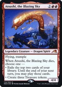 Atsushi, the Blazing Sky - Prerelease Cards - Magic: The Gathering card