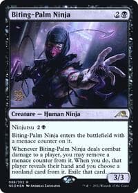 Biting-Palm Ninja - Prerelease Cards - Magic: The Gathering card