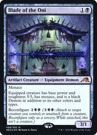 Blade of the Oni - Prerelease Cards - Magic: The Gathering card