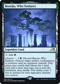 Boseiju, Who Endures - Prerelease Cards - Magic: The Gathering card