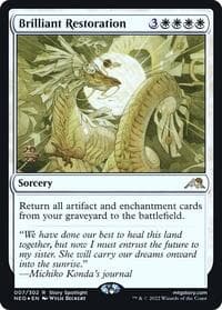 Brilliant Restoration - Prerelease Cards - Magic: The Gathering card