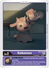 Kokomon - Next Adventure - Digimon Card Game card
