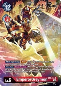 EmperorGreymon (Alternate Art) - Next Adventure - Digimon Card Game card