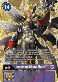 Lucemon: Chaos Mode (Alternate Art) - Next Adventure - Digimon Card Game card