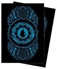 Mana 7: Island Standard Deck Protector sleeves for Magic (100-Pack) - Ultra Pro Card Sleeves - Card Sleeves card