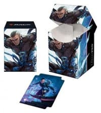 Kamigawa: Neon Dynasty 100+ Deck Box Kaito Shizuki (V2) for Magic: The Gathering - Ultra Pro Deck Boxes - Deck Boxes card