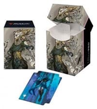 Kamigawa: Neon Dynasty 100+ Deck Box Tamiyo, Compleat Sage (V4) for Magic: The Gathering - Ultra Pro Deck Boxes - Deck Boxes card