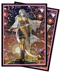 Kamigawa: Neon Dynasty The Wandering Emperor (V1) Standard Deck Protector sleeves for Magic (100-Pack) - Ultra Pro Card Sleeves - Card Sleeves card
