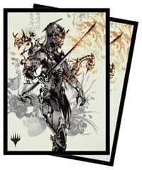 Kamigawa: Neon Dynasty Satoru Umezawa (V5) Standard Deck Protector sleeves for Magic (100-Pack) - Ultra Pro Card Sleeves - Card Sleeves card