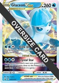 Glaceon VSTAR - SWSH197 - Jumbo Cards - Pokemon card