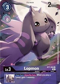 Lopmon (Alternate Art) - Next Adventure - Digimon Card Game card
