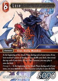 Luso - Emissaries of Light - Final Fantasy TCG card