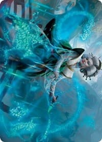 Bearer of Memory Art Card - Art Series: Kamigawa: Neon Dynasty - Magic: The Gathering card