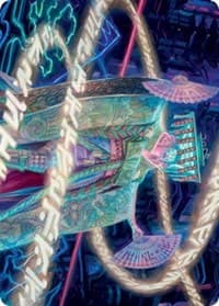 Satsuki, the Living Lore Art Card - Art Series: Kamigawa: Neon Dynasty - Magic: The Gathering card