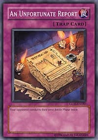 An Unfortunate Report - Gladiator's Assault - YuGiOh card