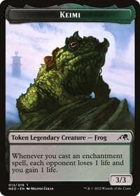 Keimi Token - Kamigawa: Neon Dynasty - Magic: The Gathering card