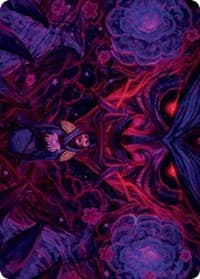 Reckoner Shakedown Art Card - Art Series: Kamigawa: Neon Dynasty - Magic: The Gathering card
