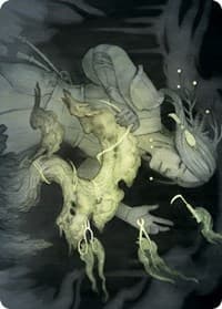 Careful Cultivation Art Card - Art Series: Kamigawa: Neon Dynasty - Magic: The Gathering card