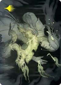 Careful Cultivation Art Card (Gold-Stamped Signature) - Art Series: Kamigawa: Neon Dynasty - Magic: The Gathering card