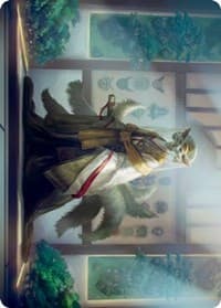 Light-Paws, Emperor's Voice Art Card - Art Series: Kamigawa: Neon Dynasty - Magic: The Gathering card