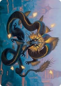 Ao, the Dawn Sky Art Card (25/81) - Art Series: Kamigawa: Neon Dynasty - Magic: The Gathering card