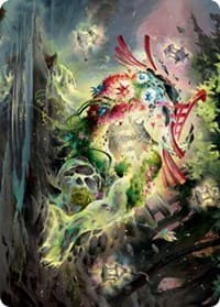 Go-Shintai of Life's Origin Art Card - Art Series: Kamigawa: Neon Dynasty - Magic: The Gathering card