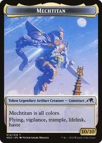 Mechtitan Token - Kamigawa: Neon Dynasty - Magic: The Gathering card