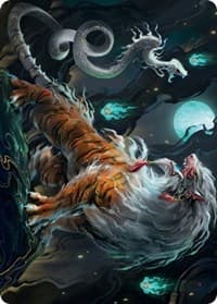 Gloomshrieker Art Card - Art Series: Kamigawa: Neon Dynasty - Magic: The Gathering card