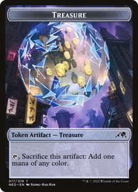 Treasure Token - Kamigawa: Neon Dynasty - Magic: The Gathering card