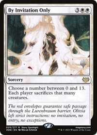 By Invitation Only - Promo Pack: Kamigawa: Neon Dynasty - Magic: The Gathering card