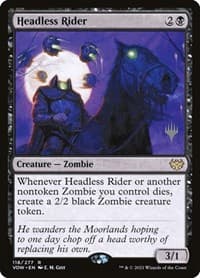 Headless Rider - Promo Pack: Kamigawa: Neon Dynasty - Magic: The Gathering card
