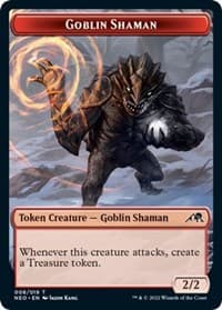 Goblin Shaman Token - Kamigawa: Neon Dynasty - Magic: The Gathering card